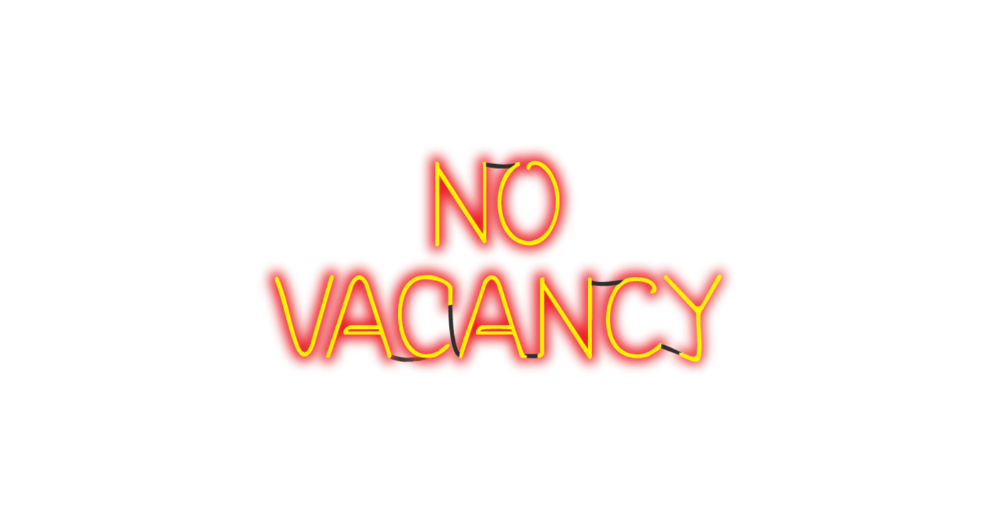 No Vacancy